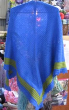 A Coloured Sheep Shawl - Warm Version A Coloured Sheep Shawl - Warm Version